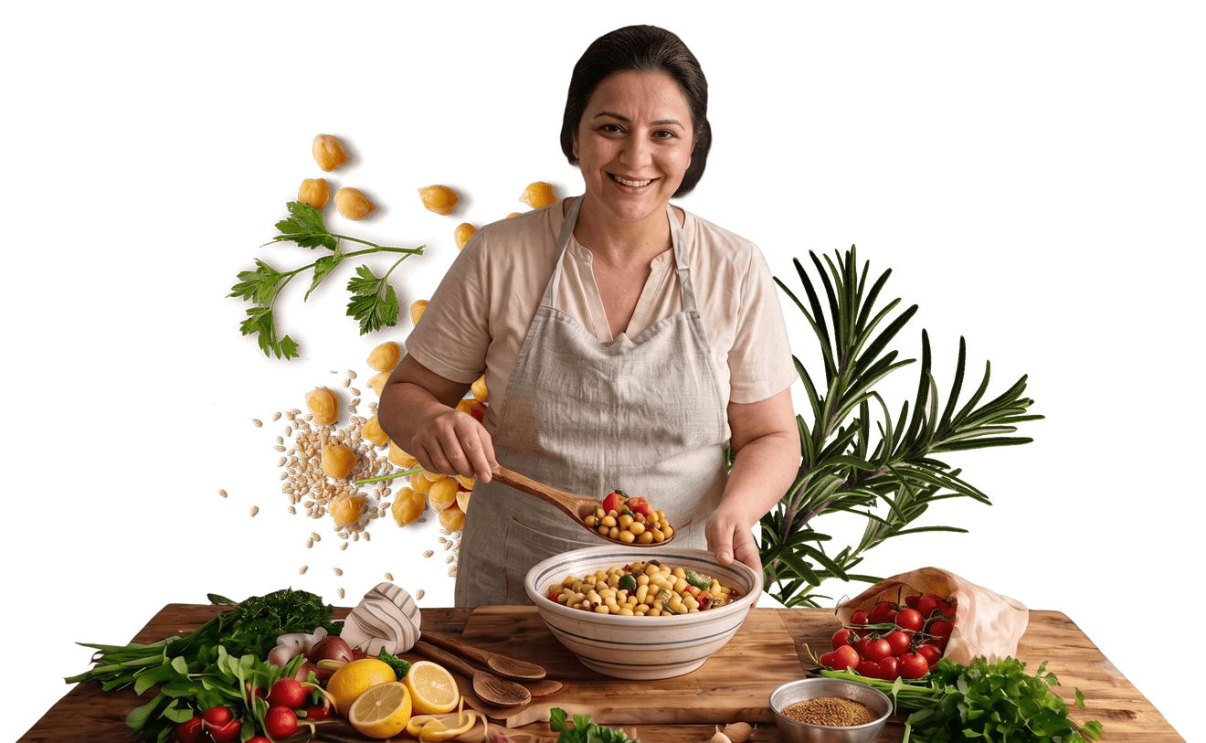 Fresh Mediterranean Meals, Delivered Warm to Your Family.
