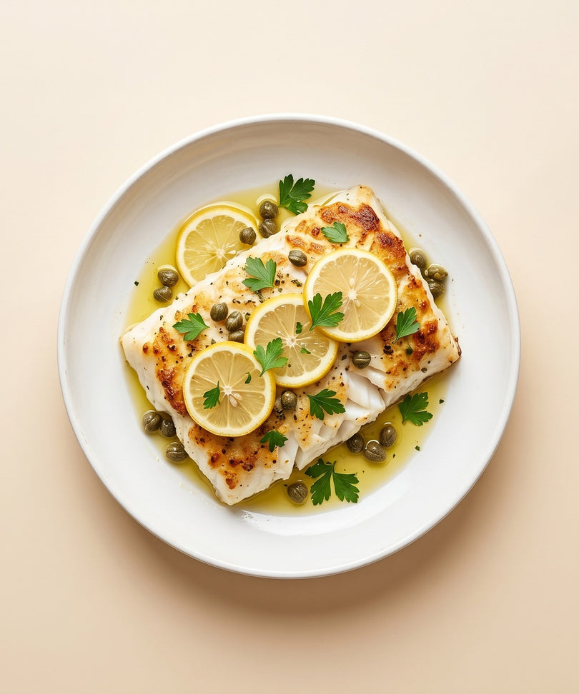 Baked Cod with Lemon