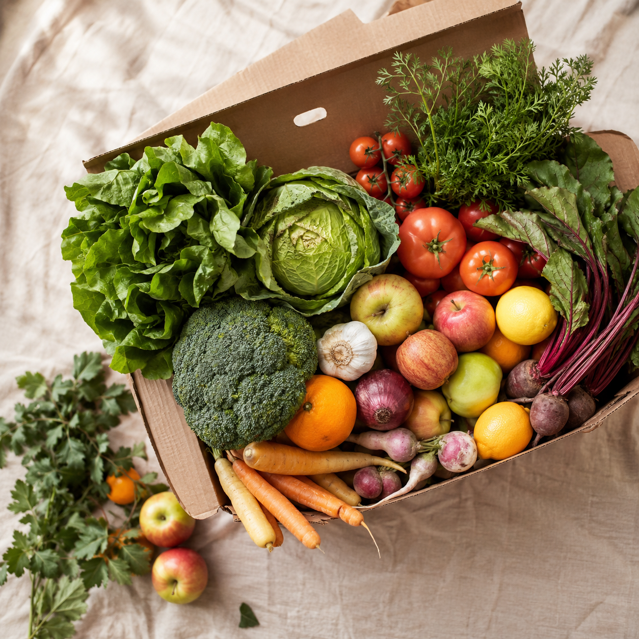 Seasonal Organic Produce Box NJ Local Delivery