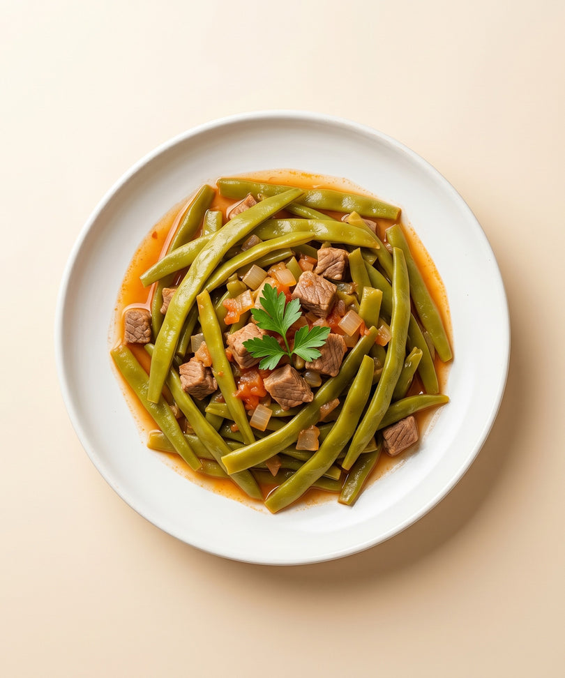 Green Bean Stew with Beef
