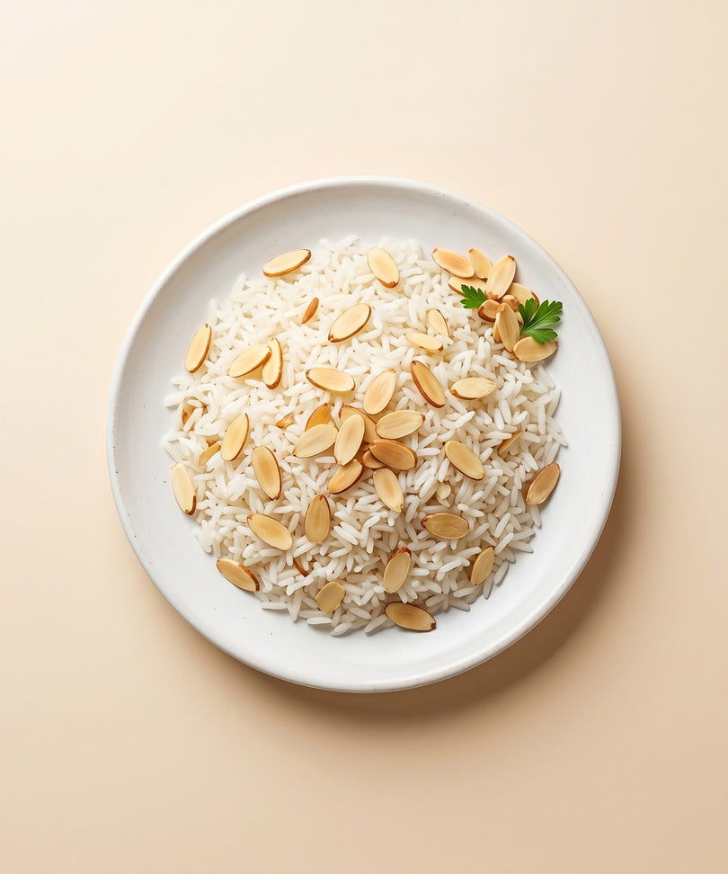 Rice Pilaf with Almonds