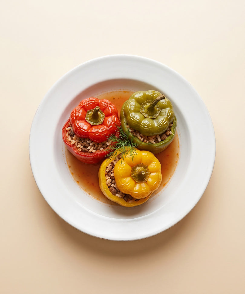 Stuffed Bell Peppers with Beef