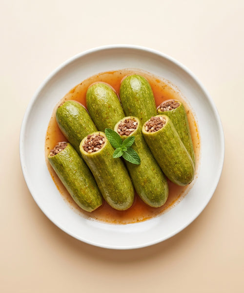 Stuffed Zucchini with Beef