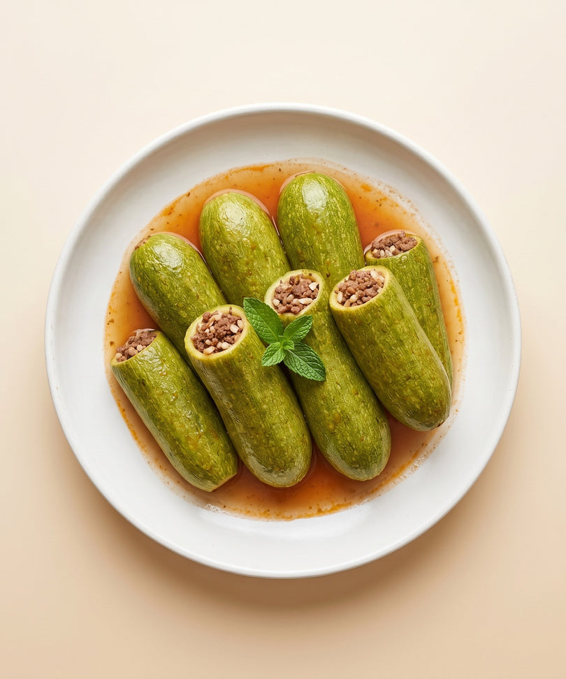Stuffed Zucchini with Beef