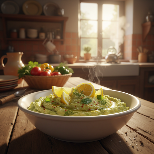 Lemon Avocado Mash