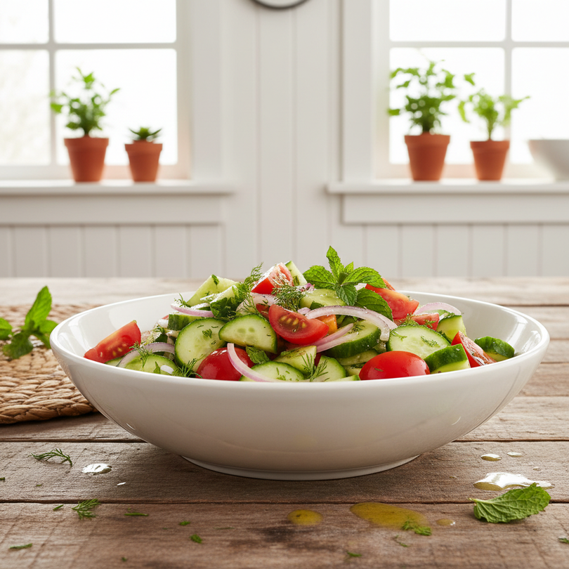 Cucumber Tomato Salad