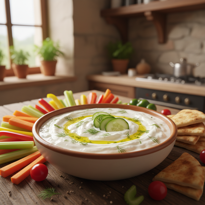 Tzatziki Style Yogurt Dip