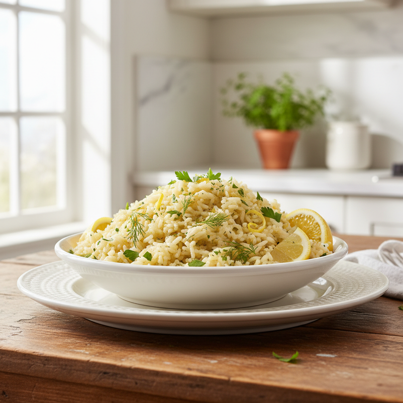 Greek Lemon Rice