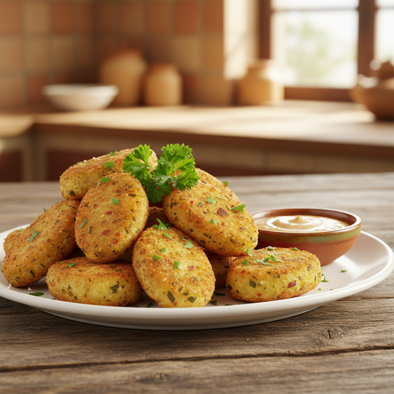 Herb Potato Croquettes
