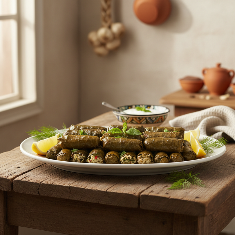 Stuffed Grape Leaves