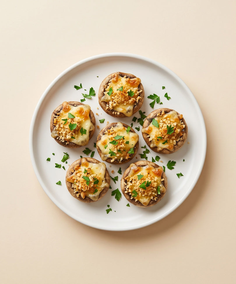 Cheese-Stuffed Mushrooms