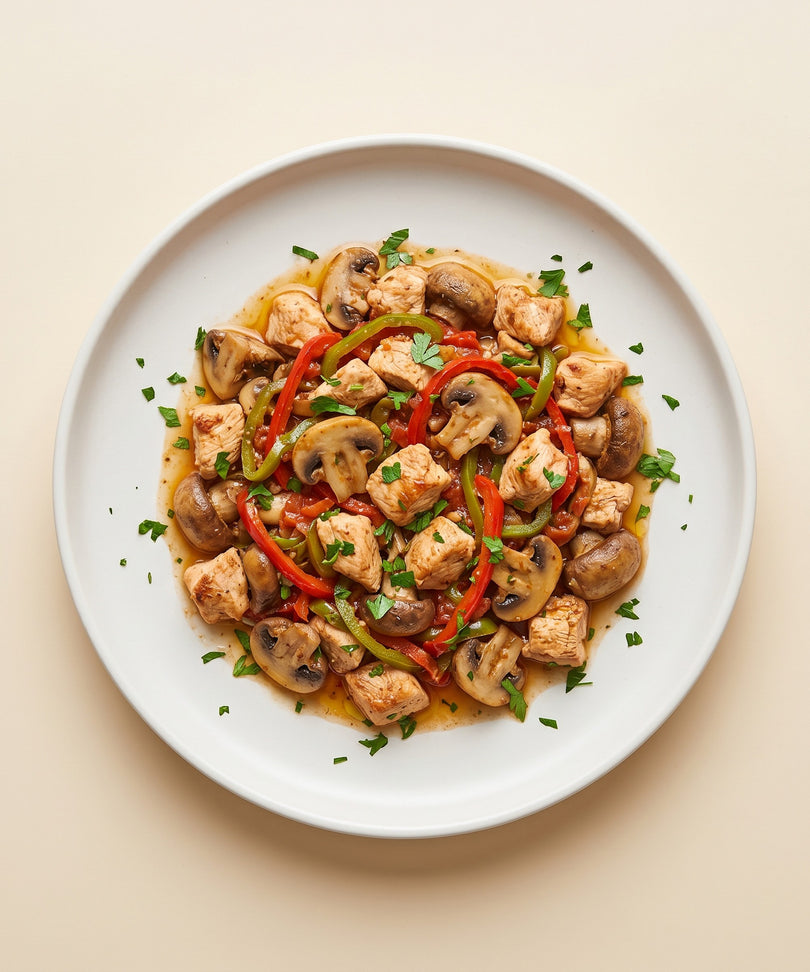 Chicken & Mushroom Sauté