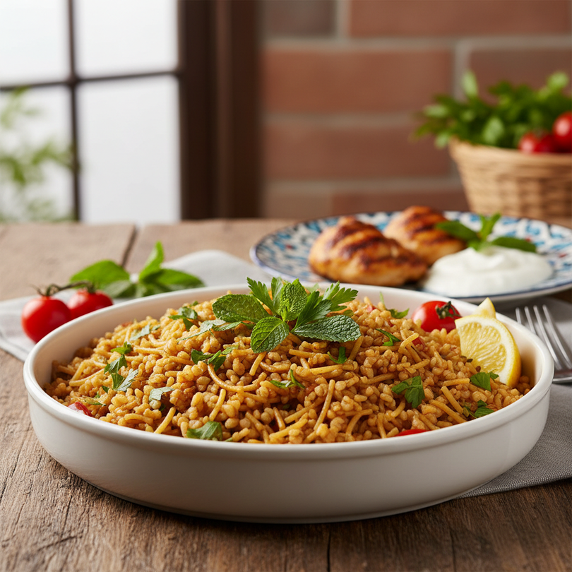 Turkish Bulgur Pilaf